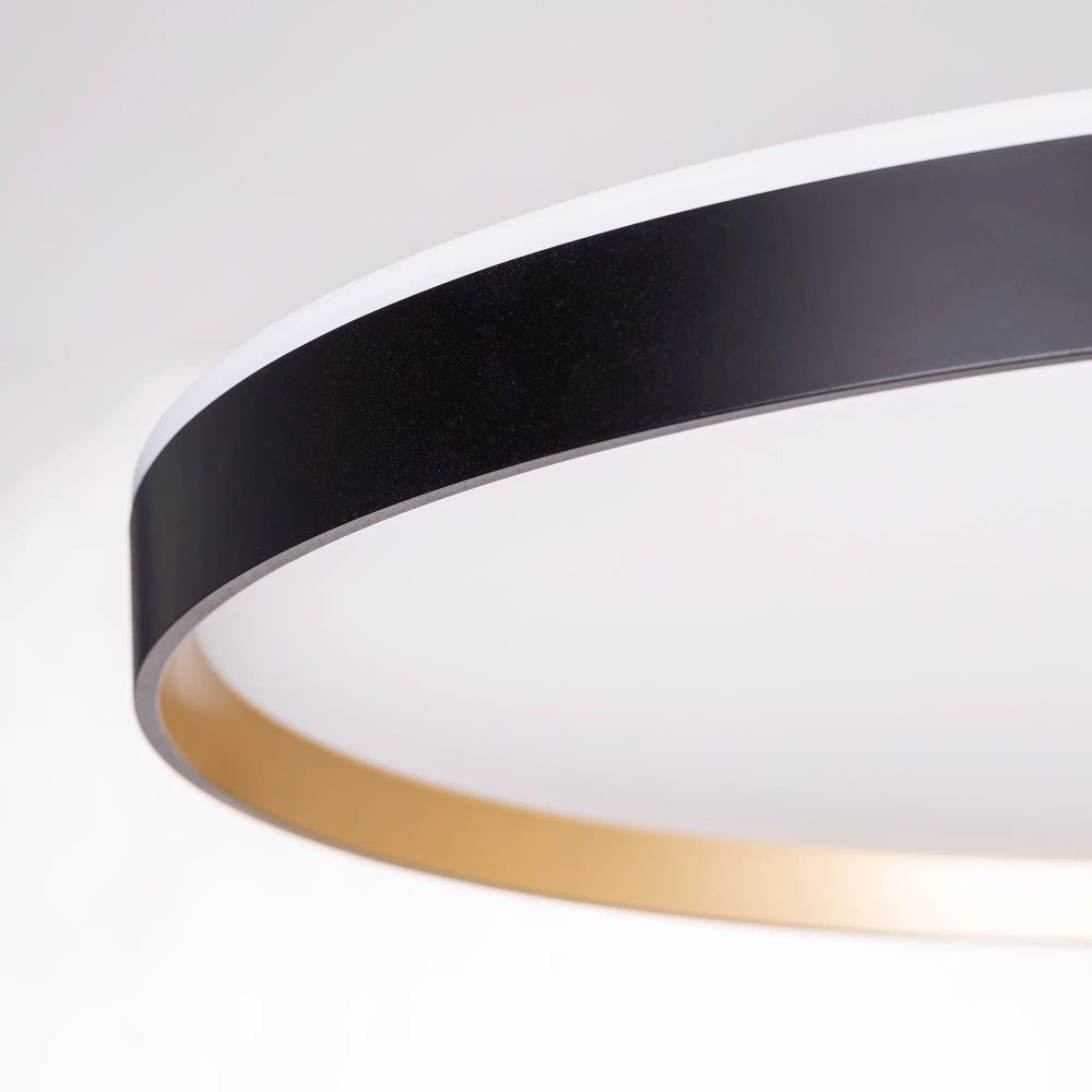 Citilux ETALON CL750501R LED RGB Светильник с пультом Чёрный+Золото