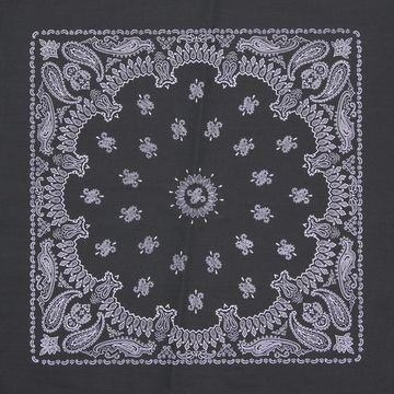 Бандана хаки с белыми огурцами