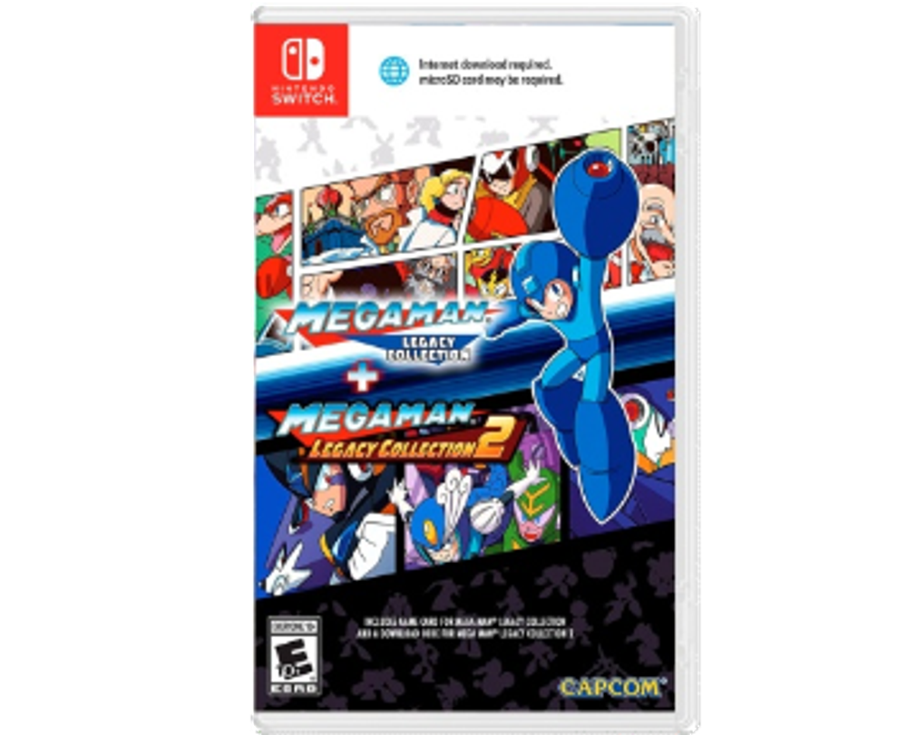Mega Man Legacy Collection 1-2 (NS) NEW