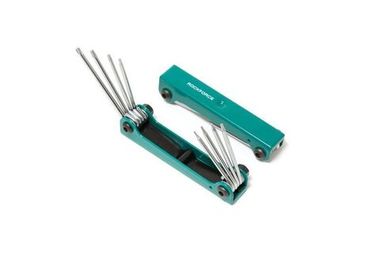 Набор ключей TORX складной 8пр.(Т5-Т10, Т15, Т20) RockForce##Rock FORCE RF-5087F