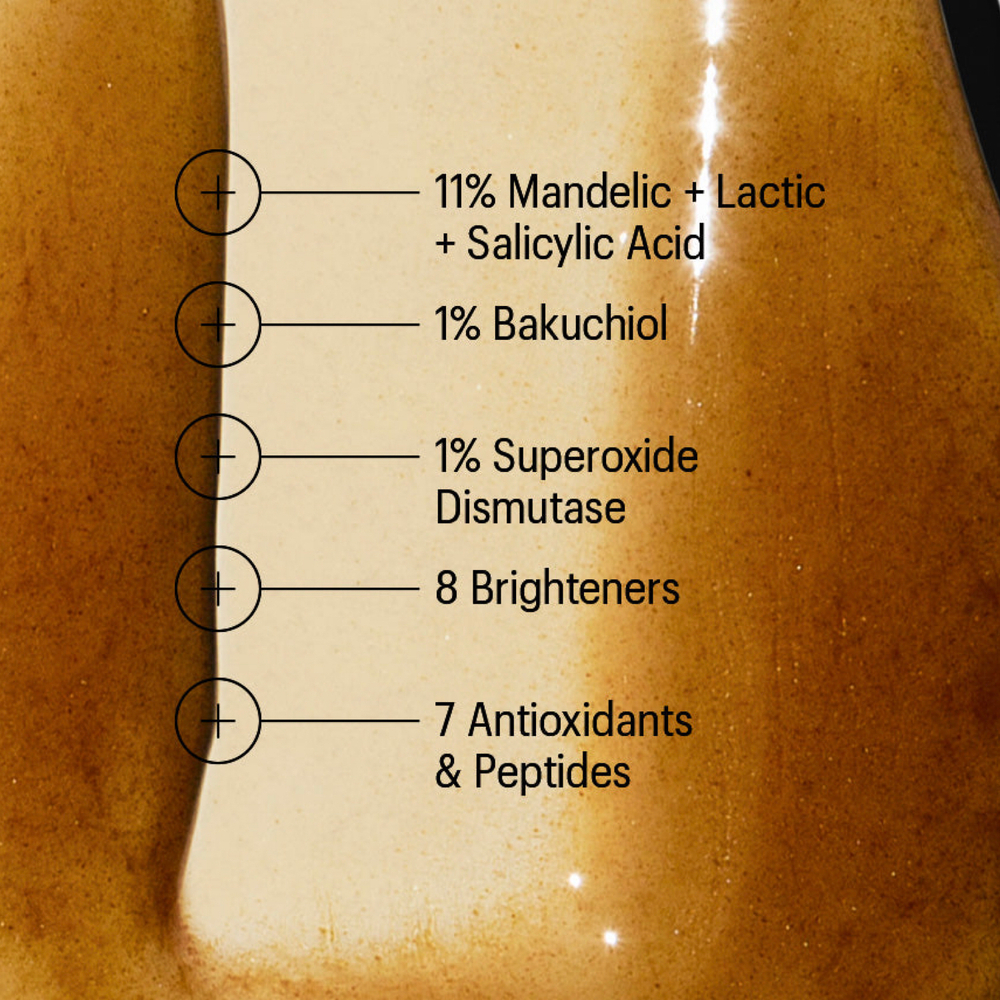 ДЕФЕКТ УПАКОВКИ: ALLIES OF SKIN Mandelic Pigmentation Corrector Night Serum Обновляющая ночная сыворотка с миндальной кислотой против пигментации, 30 мл