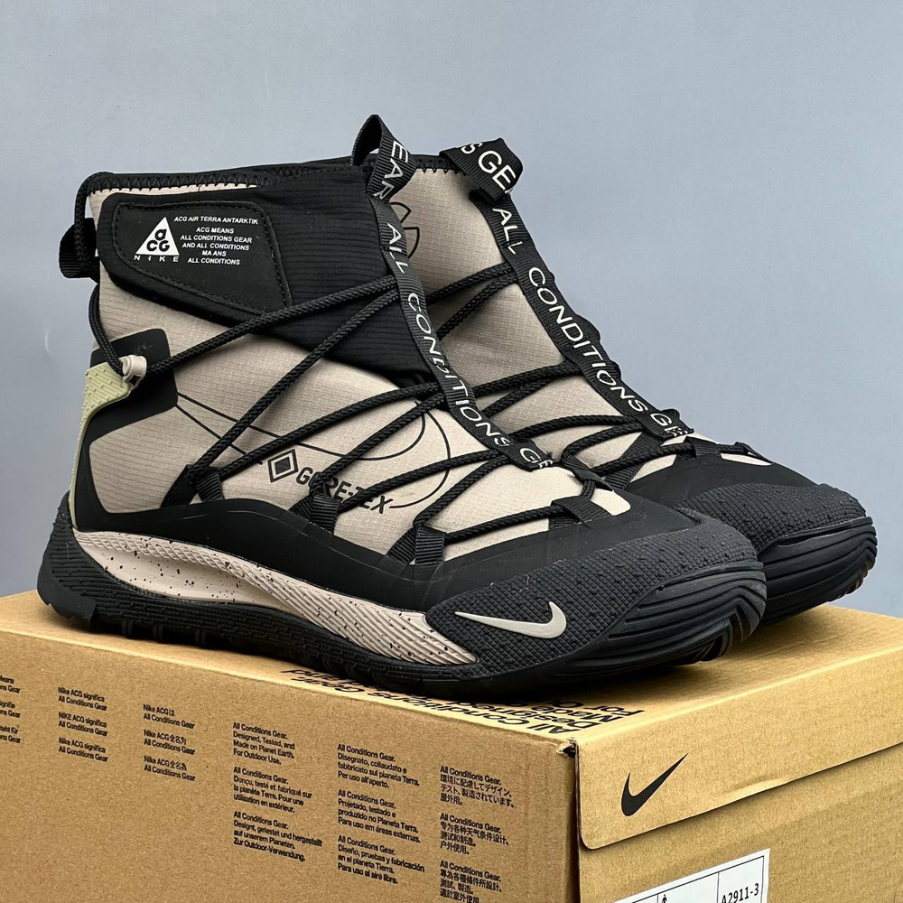 Кроссовки Nike ACG на меху #422 (беж.)