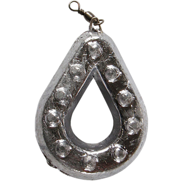 Груз с Вертлюгом и Зацепом Рамка Капля KSP 40гр 1шт (Гриппа)