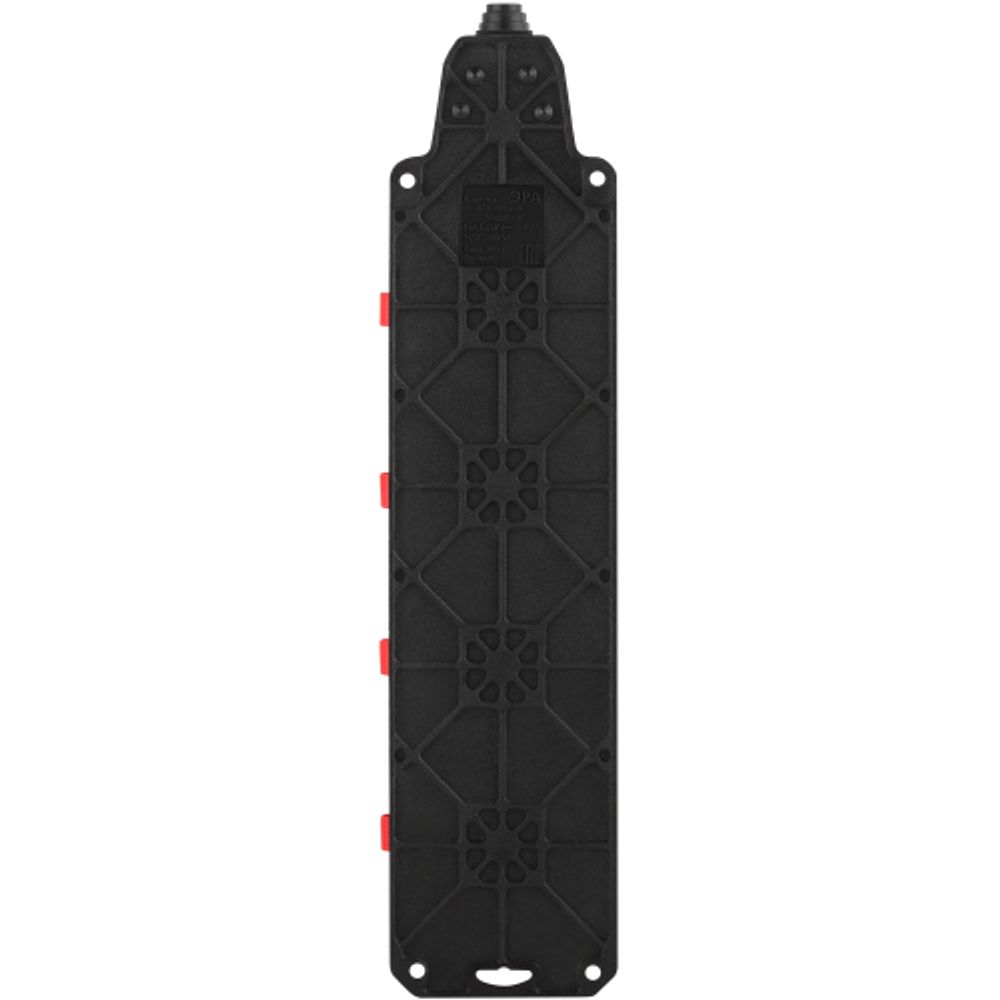 Колодка ЭРА K-4e-RED-IP44 каучуковая с заземлением 4 розетки 16A IP44 красная | Колодки