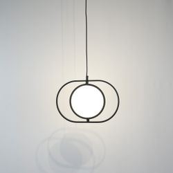 Подвесной светильник ARVET горизонтальный Черный