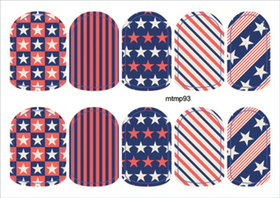 Термопленка ALLURE Арт.mtmp93 Набор 10 шт