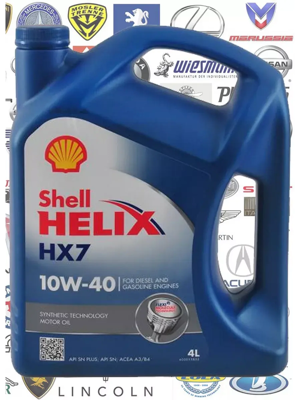 SHELL HELIX HX7 10W40 4л.