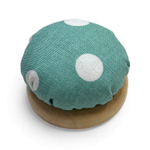 Игольница - подушечка на деревянной основе