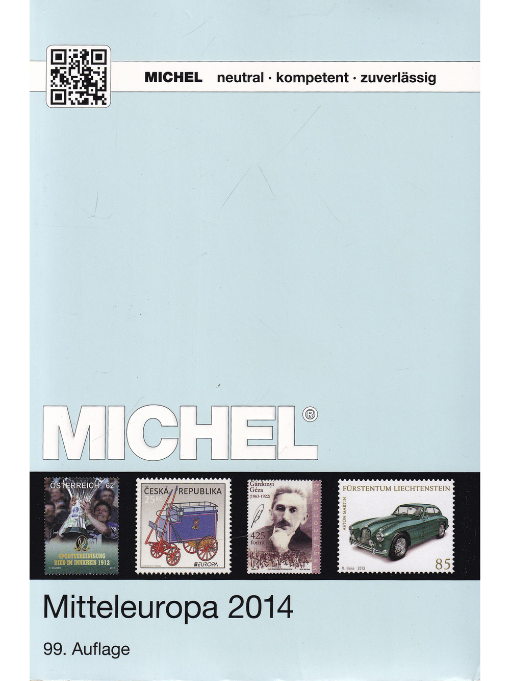 Каталог марок MICHEL. 2014 г. Сборник по маркам стран Центральной Европы
