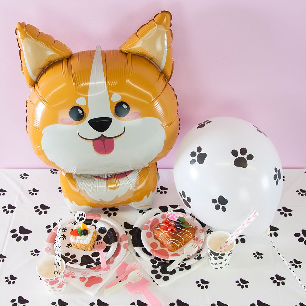 Шар (32''/81 см) Фигура, Корги, 1 шт. в упак.