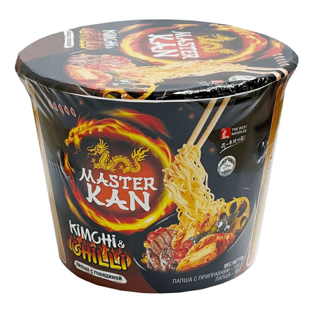 Лапша Мастер Кан Чили кимчи 100гр