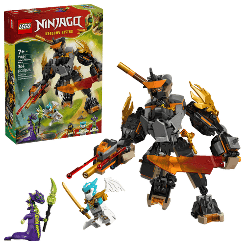 Конструктор LEGO Ninjago 71854 Cole's Mission Mech & Dragon Zane