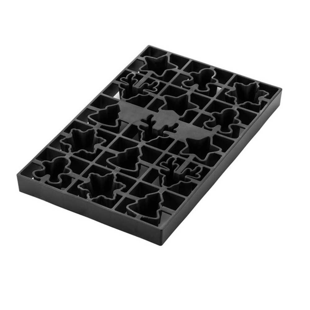 Форма для приготовления печенья Silikomart Winter Holiday 24х15х2см