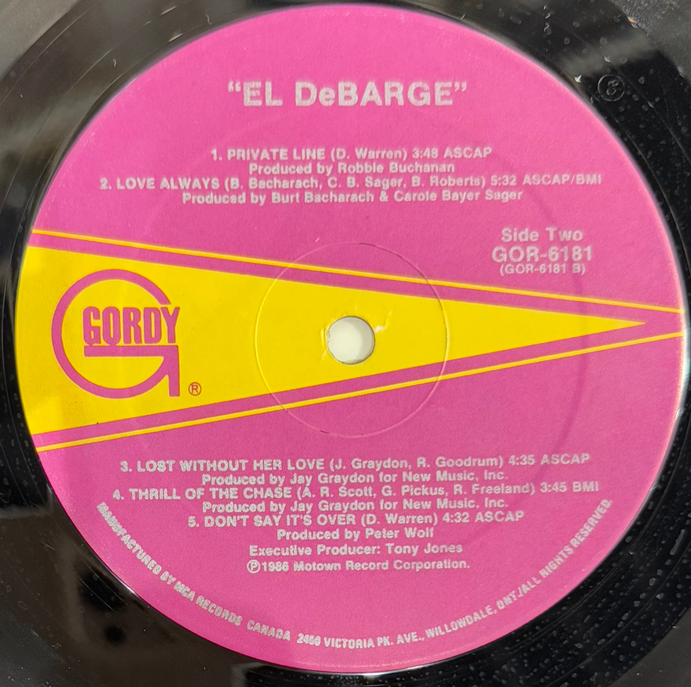 Виниловая пластинка El DeBarge ‎– El DeBarge LP