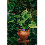 Фигурка с функцией полива для растений jangal panther