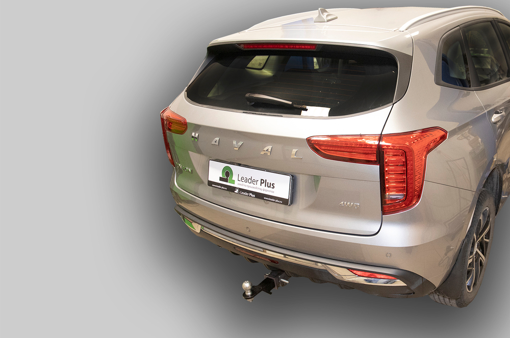 Фаркоп Лидер-Плюс для HAVAL JOLION 2021- ( ШАР ВСТАВКА 50*50 ) с электрикой (Smart) и сертифкатом в комплекте арт.(H301-E)