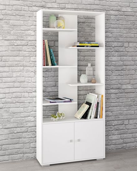 Стеллаж РОМЕО-4 белый