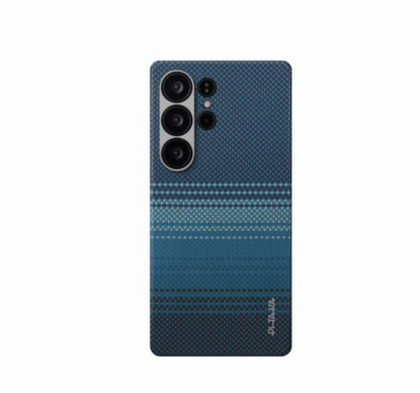 Чехол Samsung Galaxy S25 Ultra Pitaka Tactile Woven Case (Moonrise)