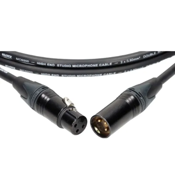 Klotz M5FM05 Black XLR(f) - XLR(m) 5m