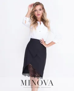 Юбка 1048-черный Minova