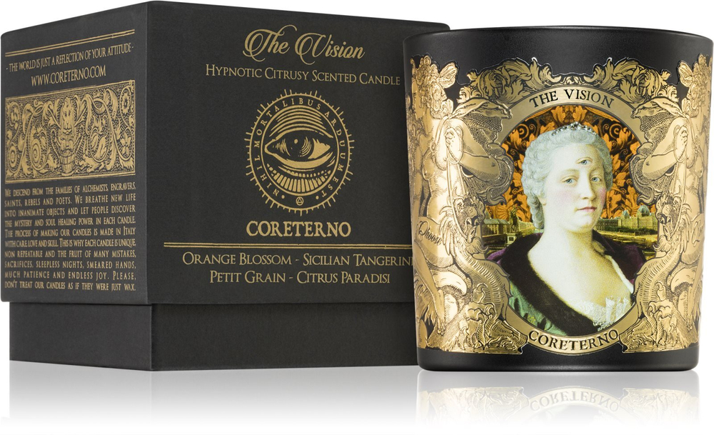 CORETERNO The Vision - ароматическая свеча /   240  g  / GTIN 0643415107164