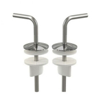 Крепление сидения к унитазу  (МЕТАЛ)  HANSEN (70/5пар)