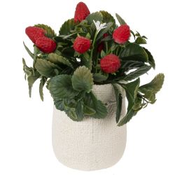 GAEM Цветочная композиция "Земляника", L18 W13 H19 см