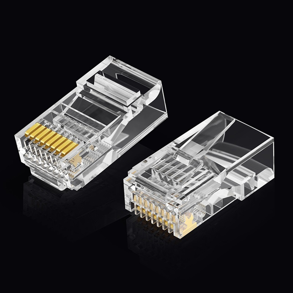 Коннектор RJ-45 (8p8c), категория 5e Netko 10 шт./упак.