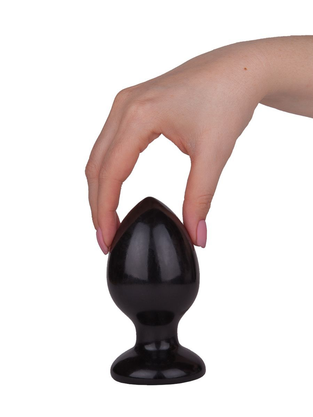 Анальная пробка LOVETOY Glide L – глянцевая, 11,7 см