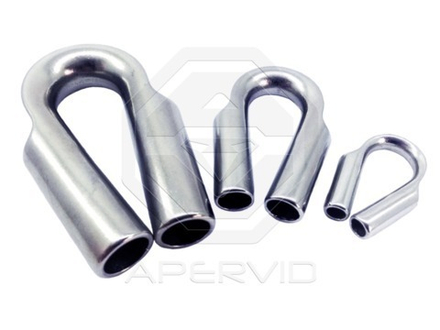 Коуш для троса диаметр 10-11 мм