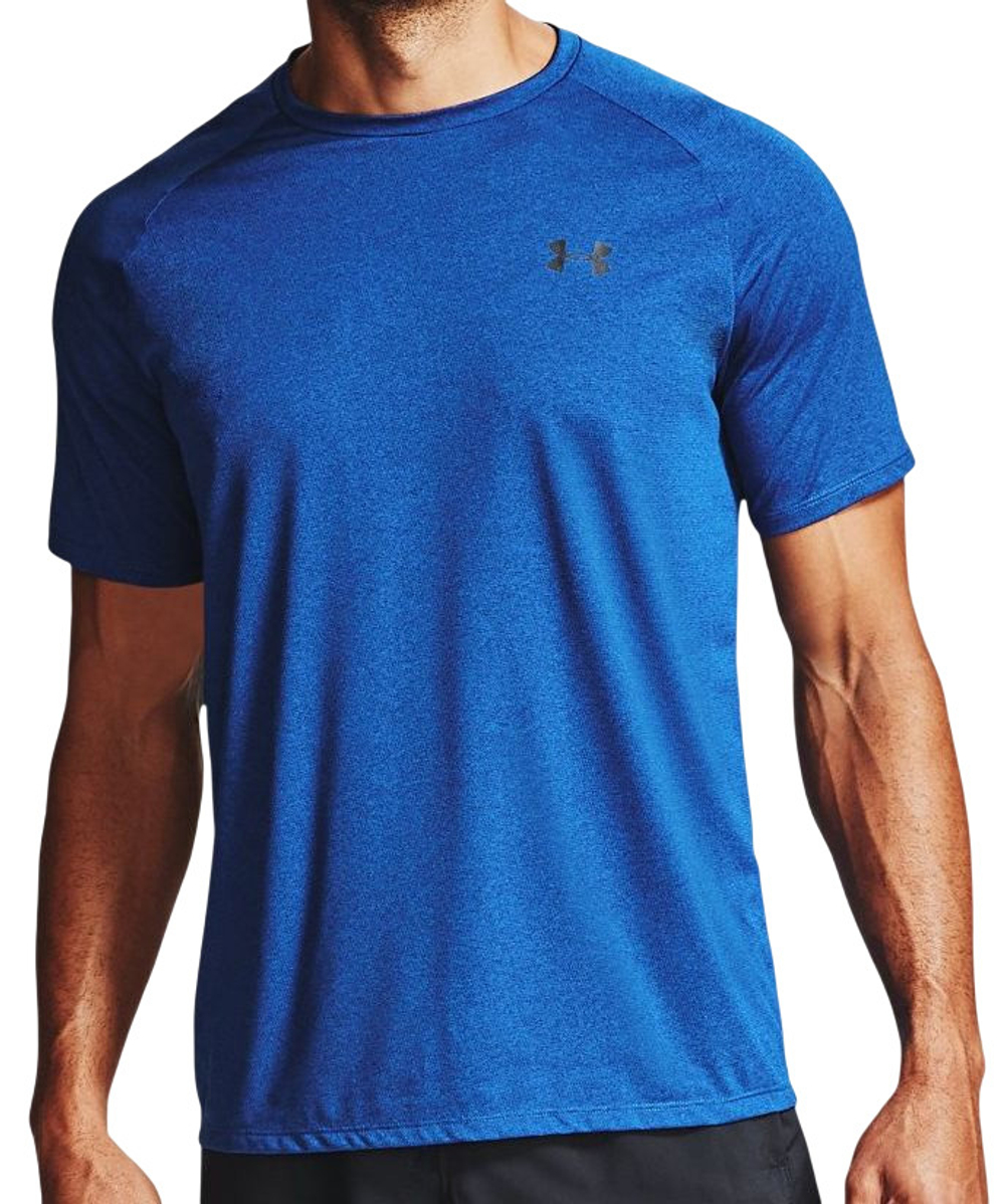 Футболка мужская теннисная Under Armour UA Tech 2.0 SS Tee Novelty - blue