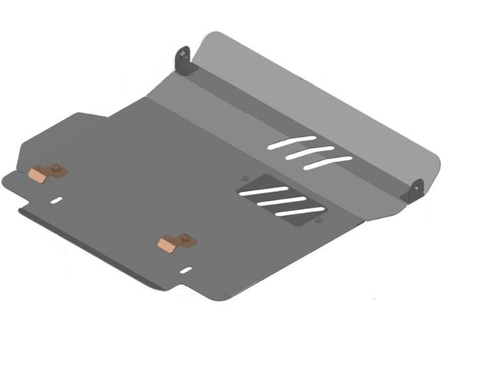 Защита ALFeco картера двигателя и кпп для Daihatsu Sirion M1 98-05,V-1,0,1,3/Storia 98-05,V-1,0,1,3/YRV 00-05,V-1,0,1,3/Toyota Duet 98-05,V-1,0,1,3 (сталь 2 арт.ALF2480st