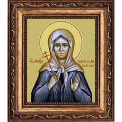 Надежда Аббакумова мученица. Икона на холсте.