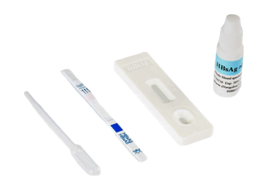 Гепатит В (тест-картридж) №20 (с салфеткой, ланцетом и термотрансферной этикеткой в составе набора)
