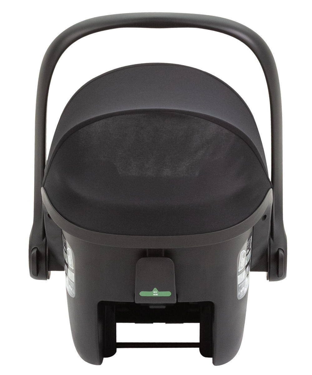 Коляска Carrello Vector CRL-6550 Ammonite AY329 Pro Absolute Black с базой Isofix 3 в 1 Seashell Beige