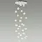 5007/120L L-VISION ODL23 585 хром/прозрачный/металл/акрил Люстра каскадная LED 120W 4000K 6600Лм CRYSTAL