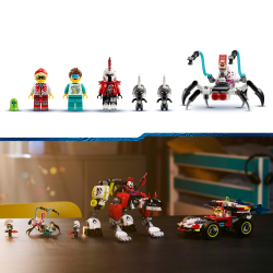 Конструктор LEGO DREAMZzz 71497 Тигровый мех Купера и хот-род Зеро — фото 7