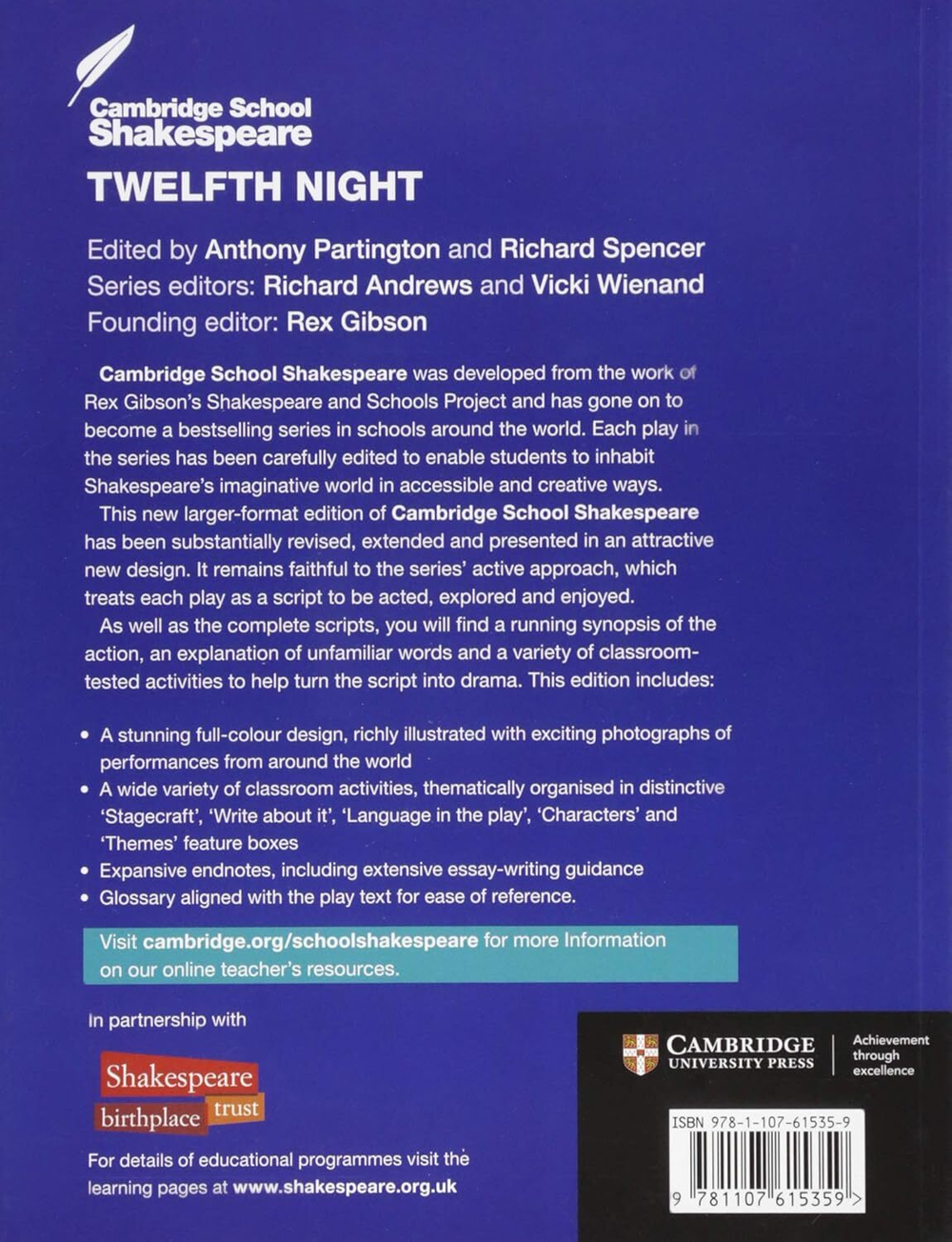 Twelfth Night (Cambridge School Shakespeare)