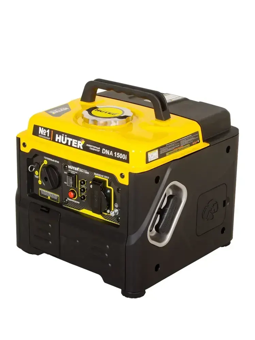 Генератор инверторный HUTER DN А1,5i, генератор бензиновый инверторный 1.1 кВт