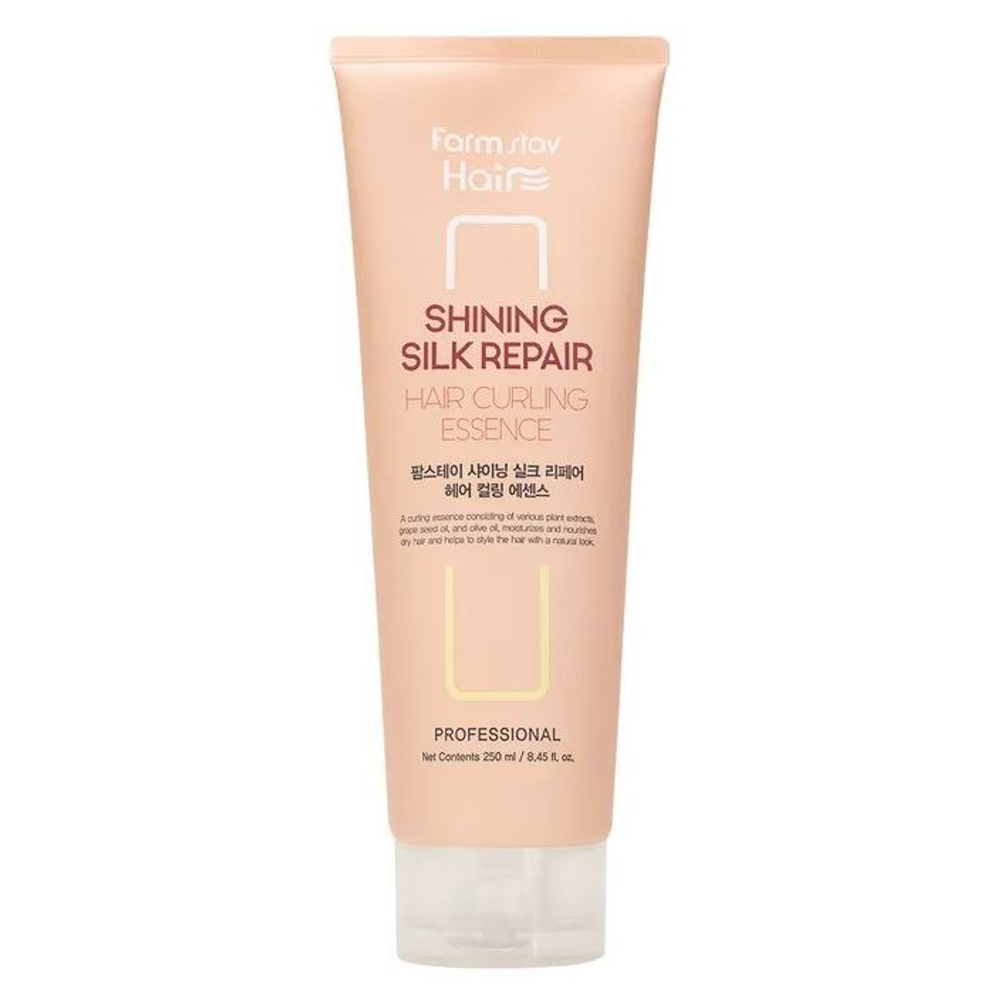 Ухаживающая эссенция для волнистых волос FarmStay Shining Silk Repair Hair Curling Essence