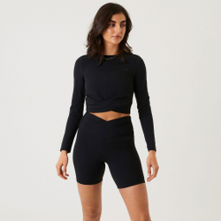 Женские теннисные шорты Björn Borg Borg Cross Shorts Women - Black