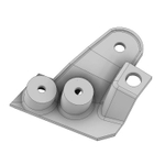 Кронштейн крепления фары для Mitsubishi ASX 2012-2020 г.в.