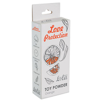 Пудра для игрушек с ароматом Апельсина Lola Games Love Protection Orange 15гр