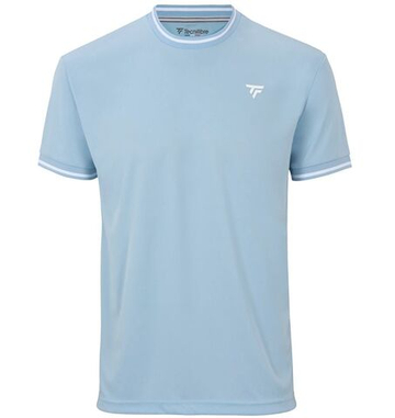 Футболка для мальчика теннисная Tecnifibre Team Tech Junior - glacier