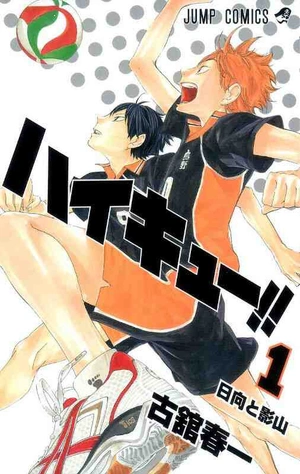 Haikyu!! ハイキュー!! (Волейбол) Том 1-3 (на японском)