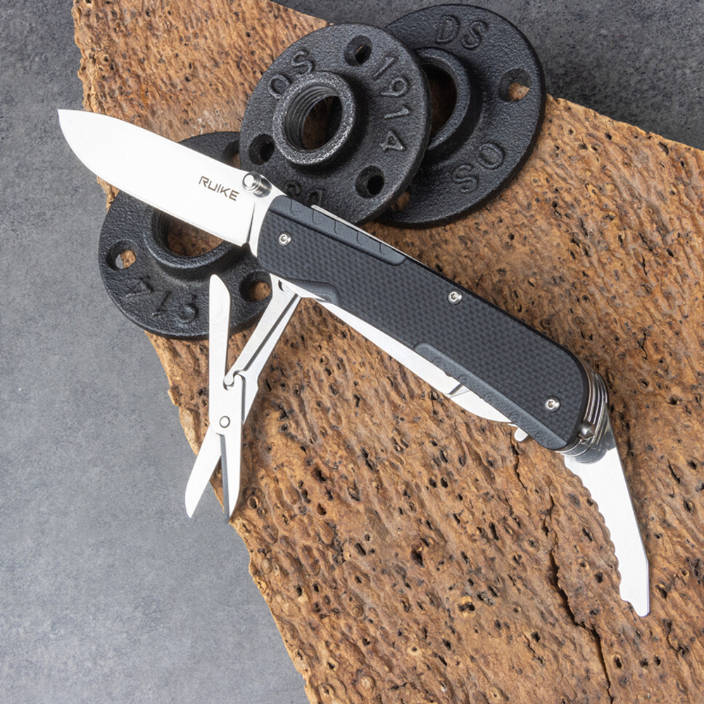 Нож multi-functional Ruike LD51-B черный