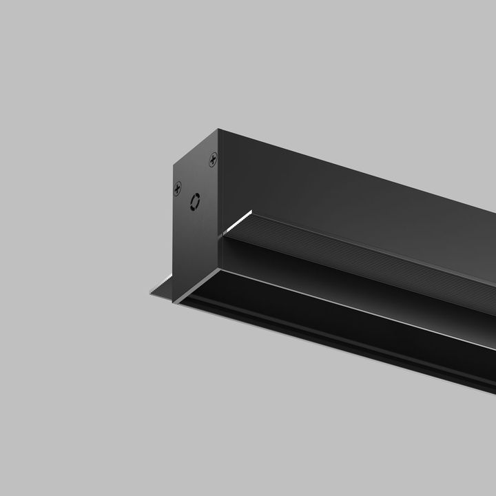 Шинопровод встраиваемый однофазный Denkirs Smart Hide TR2013-BK