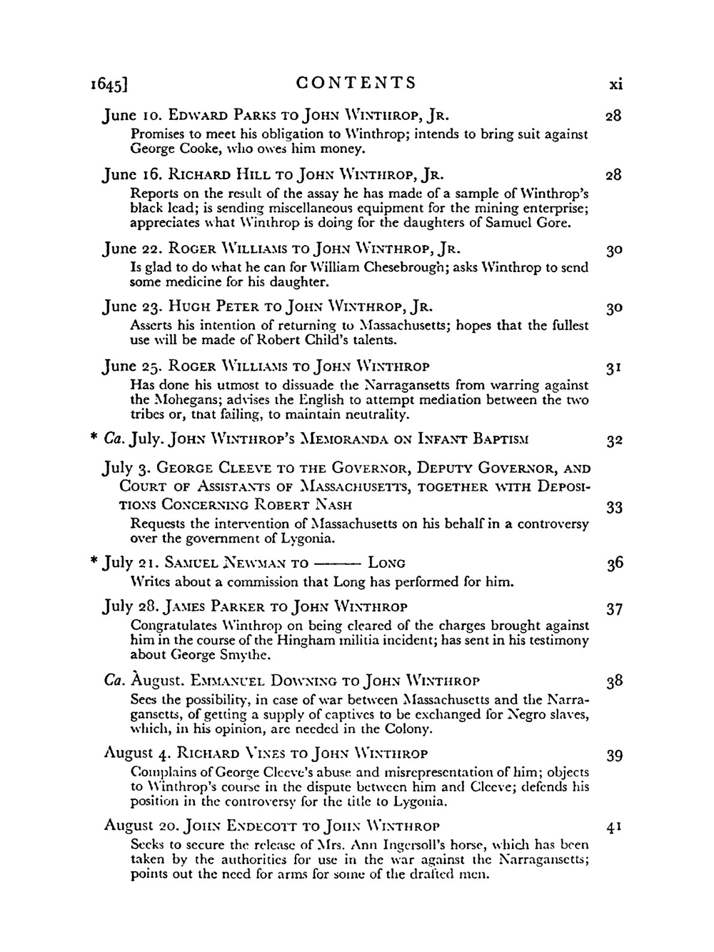 Winthrop papers. (1645-1649). Volume 5 | Adam Winthrop