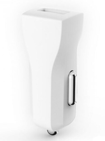 АЗУ с кабелем lightning 1USB 1.0A EMY MY-110 white