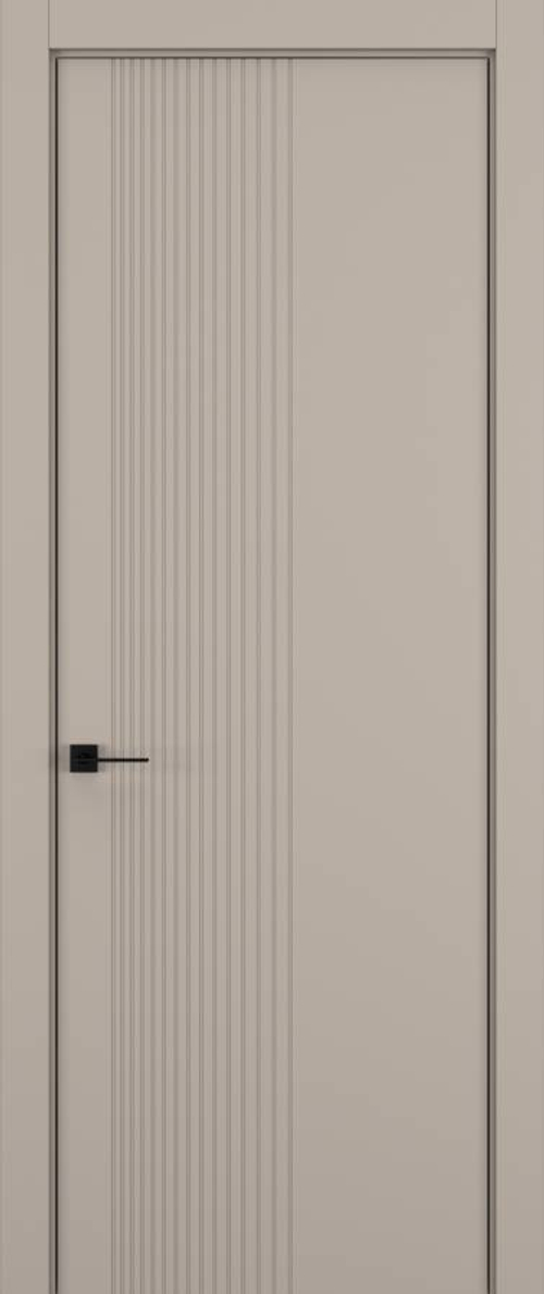 Дверь 7 VERTICAL Матовый Латте